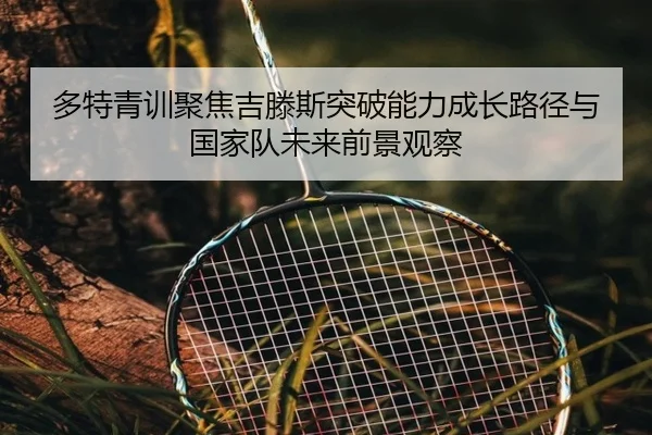 多特青训聚焦吉滕斯突破能力成长路径与国家队未来前景观察